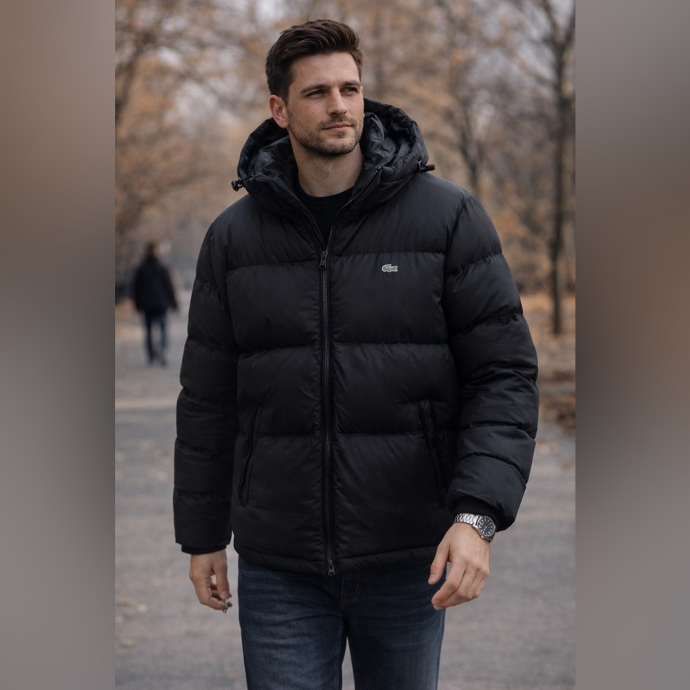 Lacoste
Water-Repellent Quilted Puffed Jacket
Men's SIZE 48